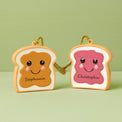 Personalized Forever Friends Peanut Butter & Jelly 2-Piece Ornament Set