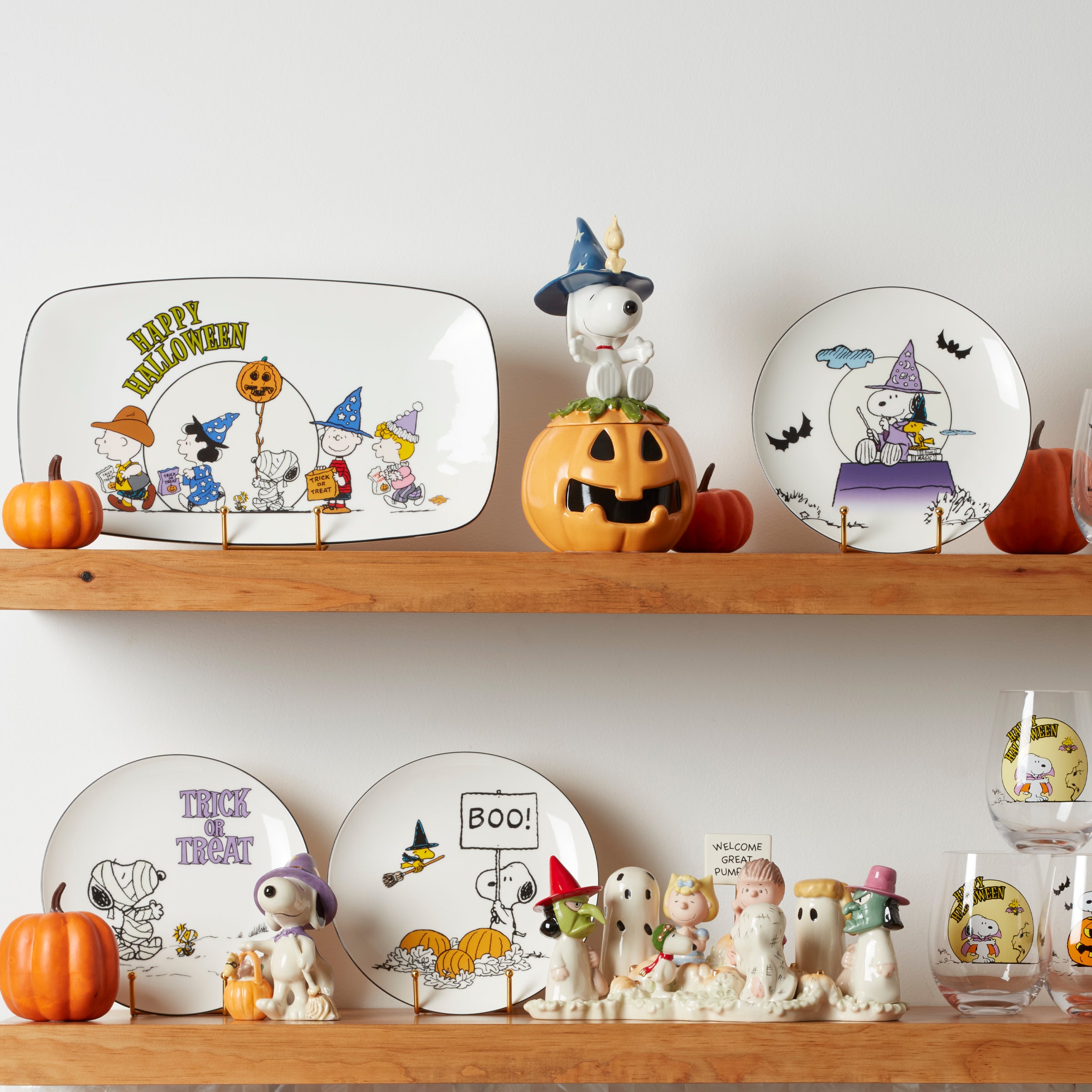 LENOX レノックス PEANUTS ザ•グレート•パンプキン 置物 オブジェ Welcome Great Pumpkin Figurine – Lenox Corporation