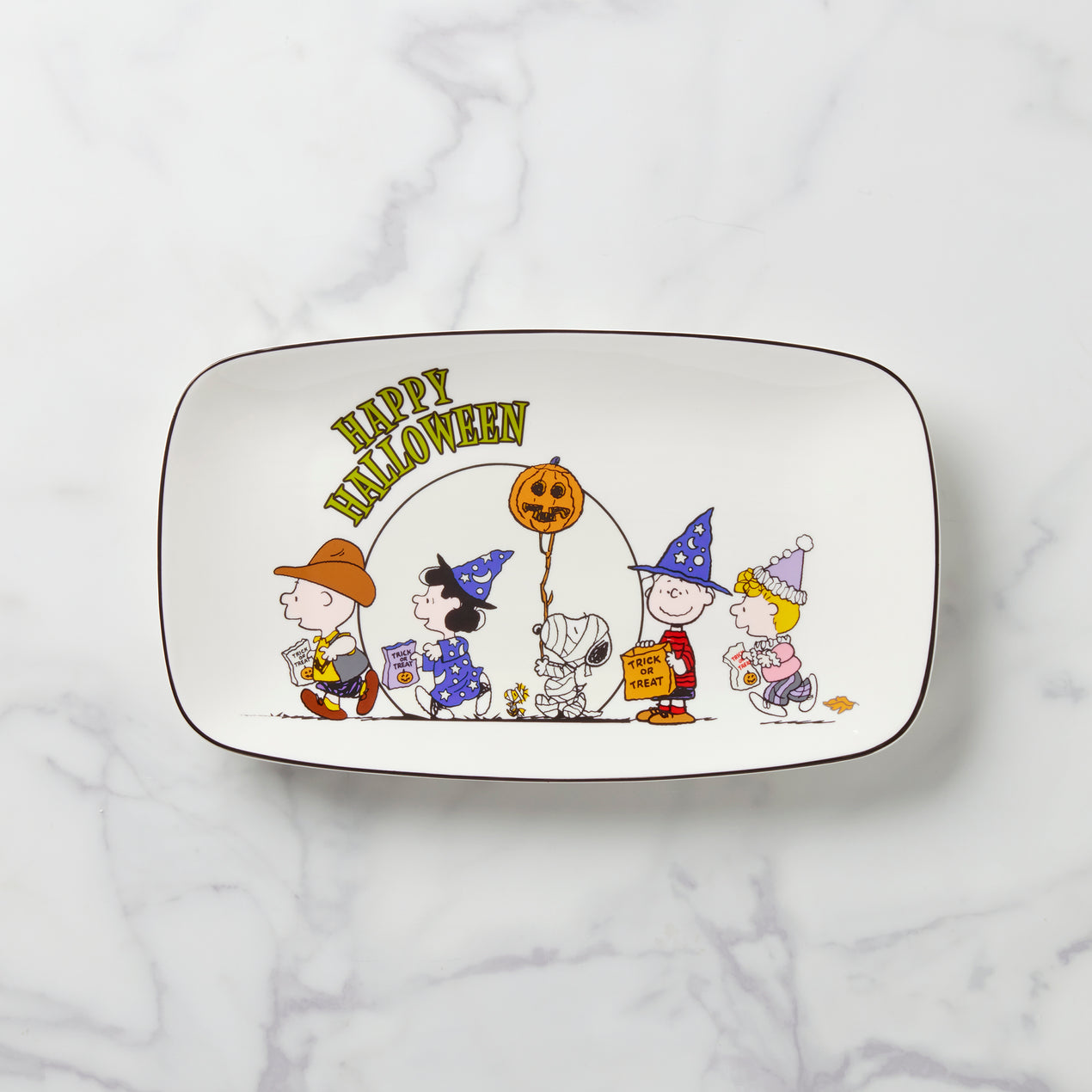 cambridge silversmiths The Great Pumpkin Hors d'Oeuvres Tray