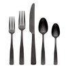 Reid Black Vintage 20-Piece Flatware Set