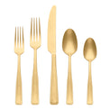 Reid Vintage Champagne Tumbled 20 Piece Flatware Set