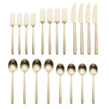 Dean Satin Champagne 20 Piece Flatware Set