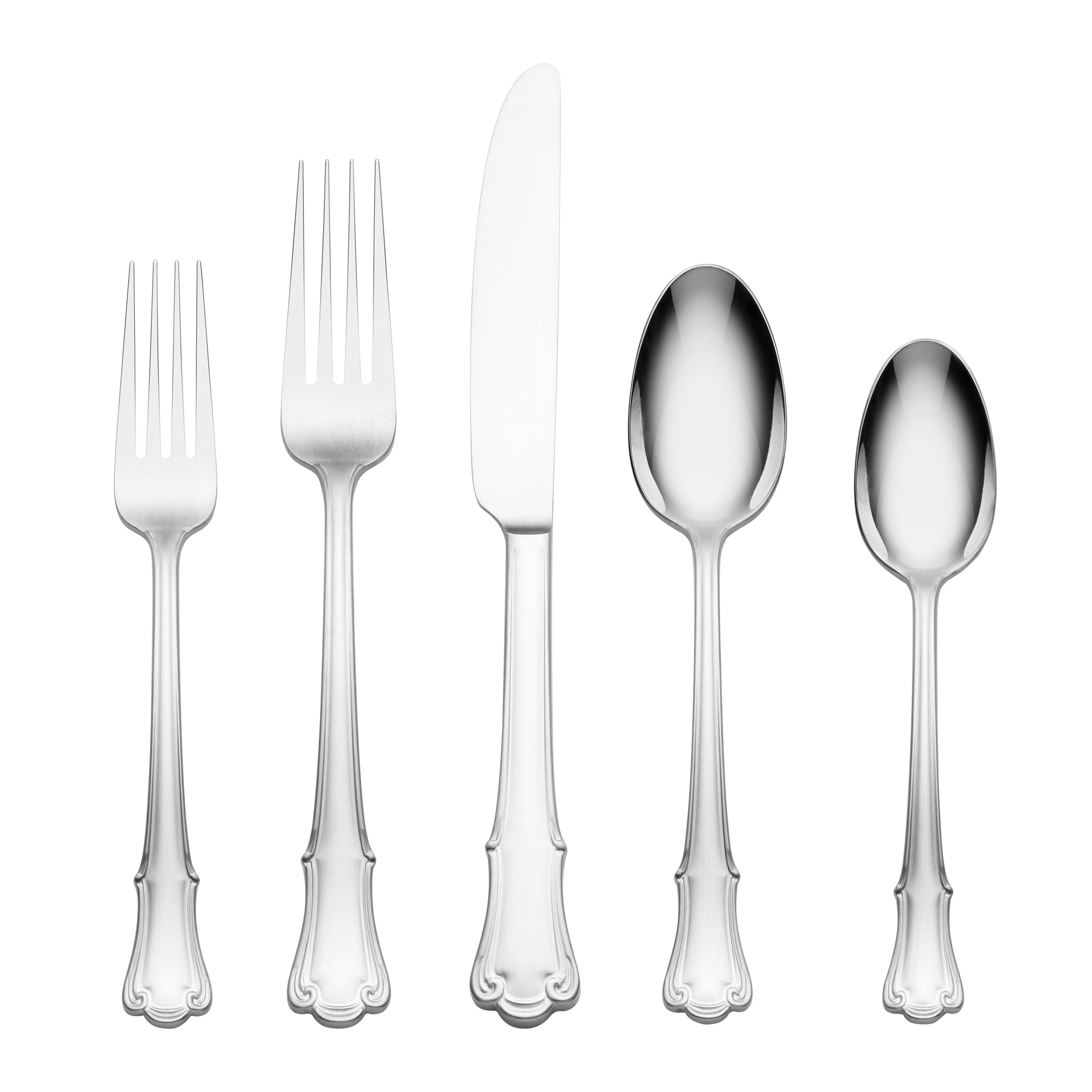James Street Mirror 45 Piece Set Flatware