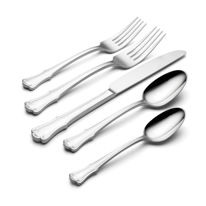 James Street Mirror 45 Piece Set Flatware