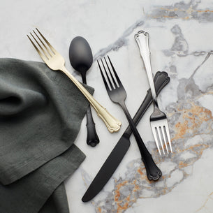 James Street Champagne Satin 20-Piece Flatware Set