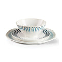 Artisanal Stripe 12 Piece Dinnerware Set