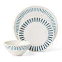 Artisanal Stripe 12 Piece Dinnerware Set