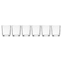 Merry & Bright Stackable Clear Tall Glasses - Set Of 6