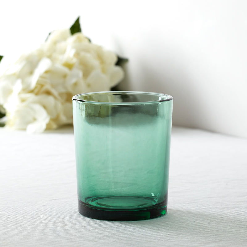 Merry & Bright Stackable Green Tall Glasses, Set Of 6