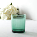 Merry & Bright Stackable Green Tall Glasses, Set Of 6