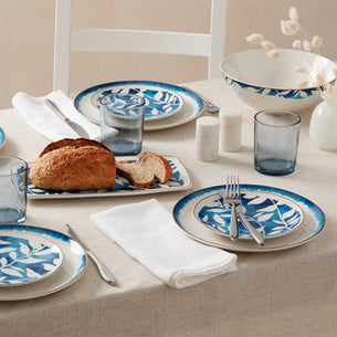 Aura 12 Piece Dinnerware Set