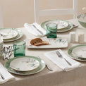 Merry & Bright Stackable Green Tall Glasses, Set Of 6