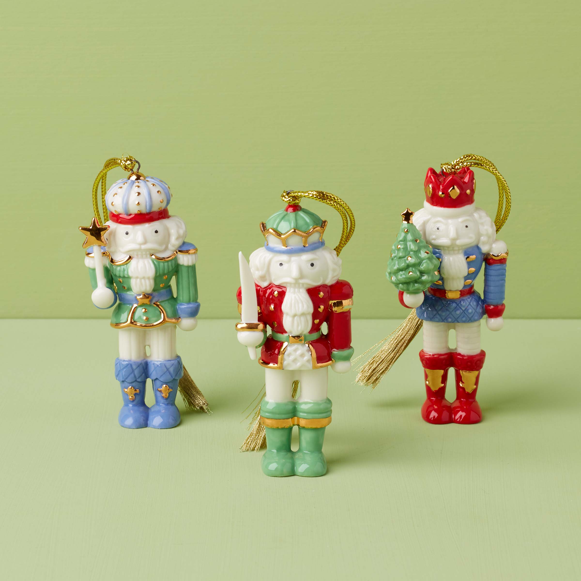 Nutcracker 3-Piece Ornament Set – Lenox Corporation