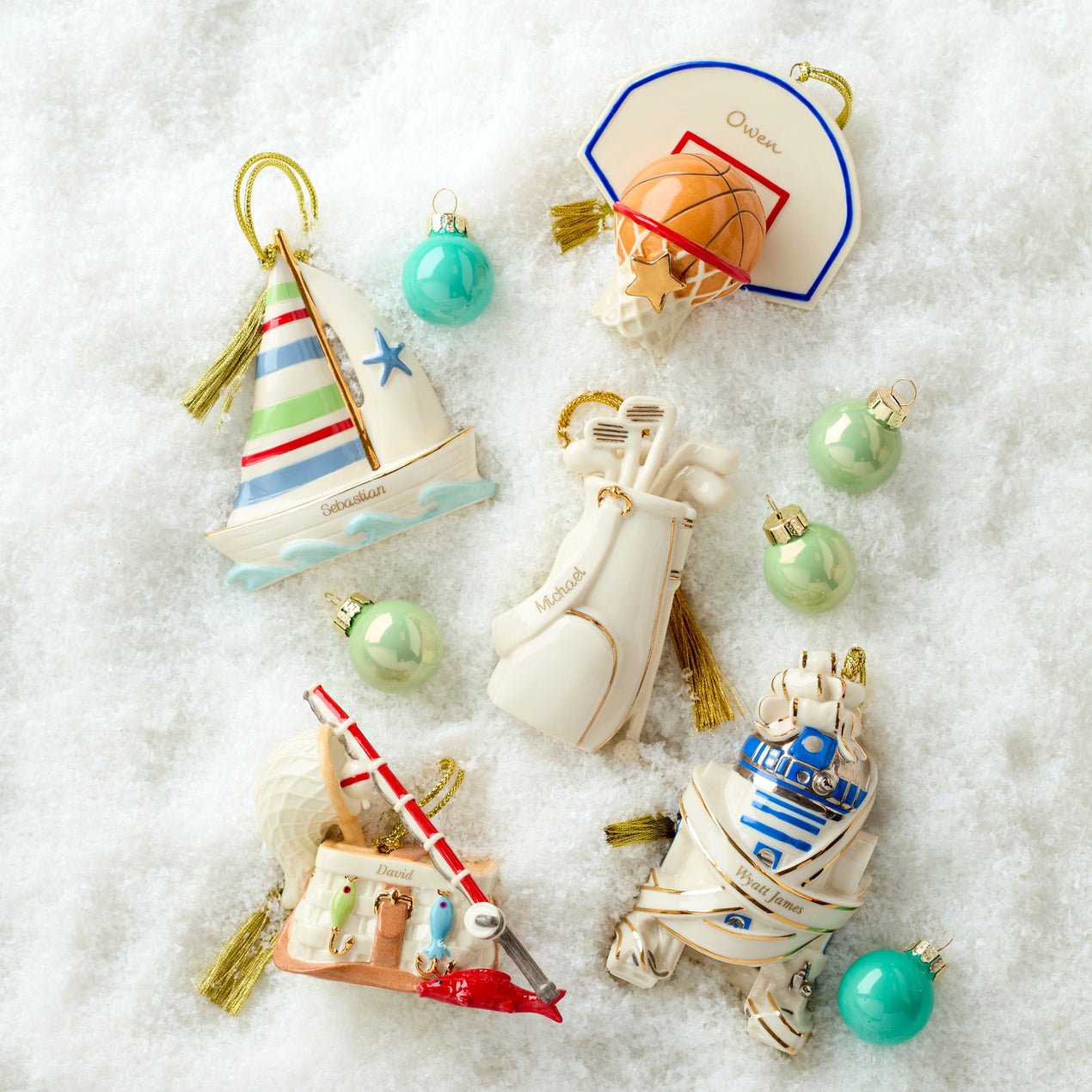 Personalized Basketball Ornament