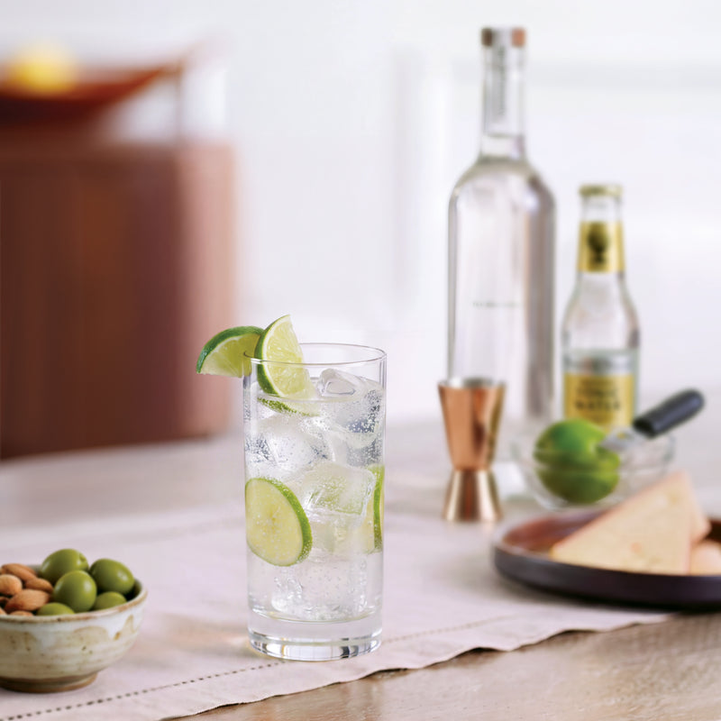 Tuscany Classics Cylinder Highball Glasses, Set of 6