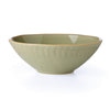 Artisanal Stripe Green Serving Bowl