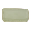 Artisanal Stripe Green Hors d'Oeuvres Tray