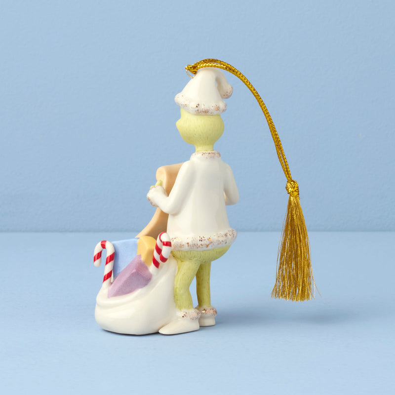 The Grinch's List Ornament