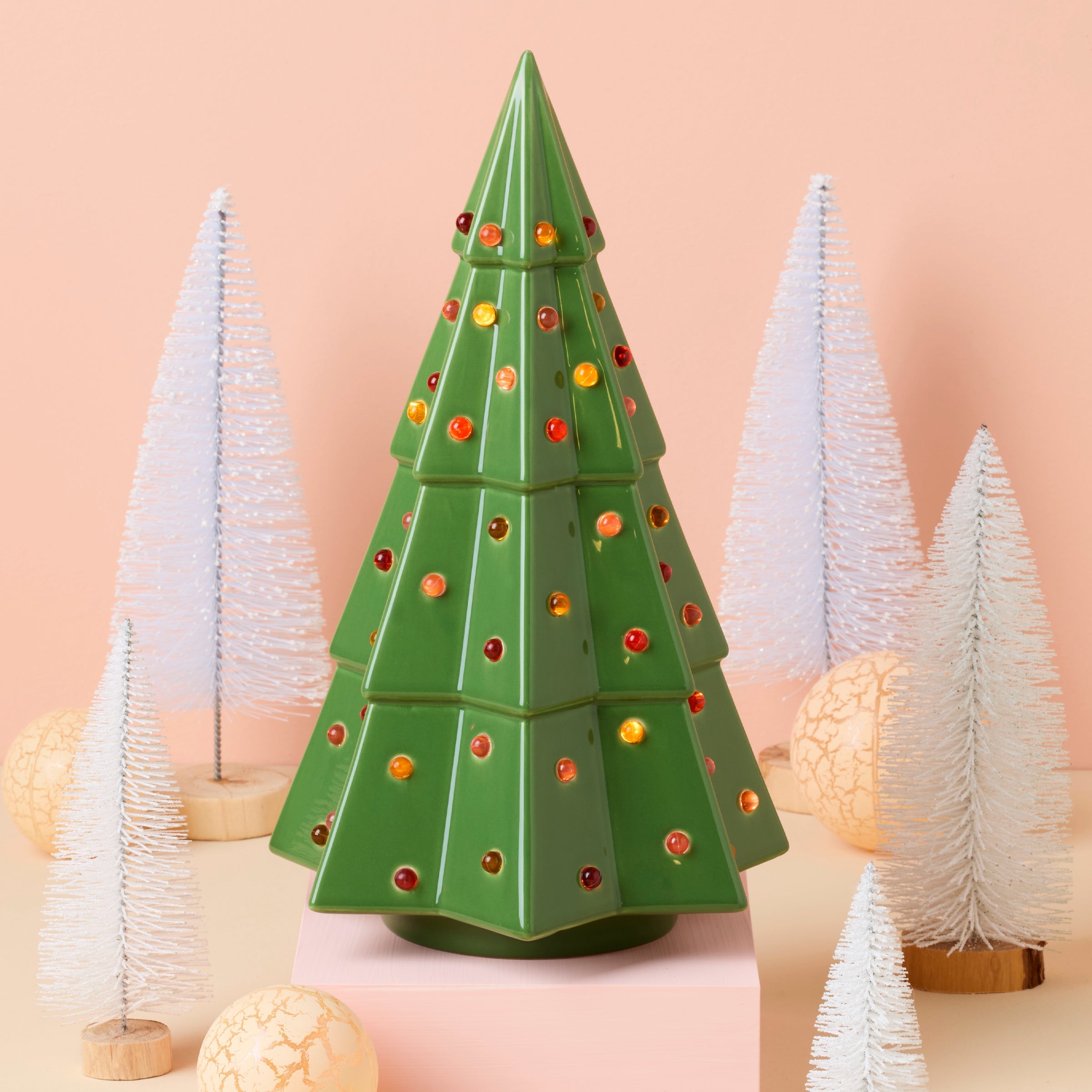 Evergreen Large Lit Tree Figurine – Lenox Corporation