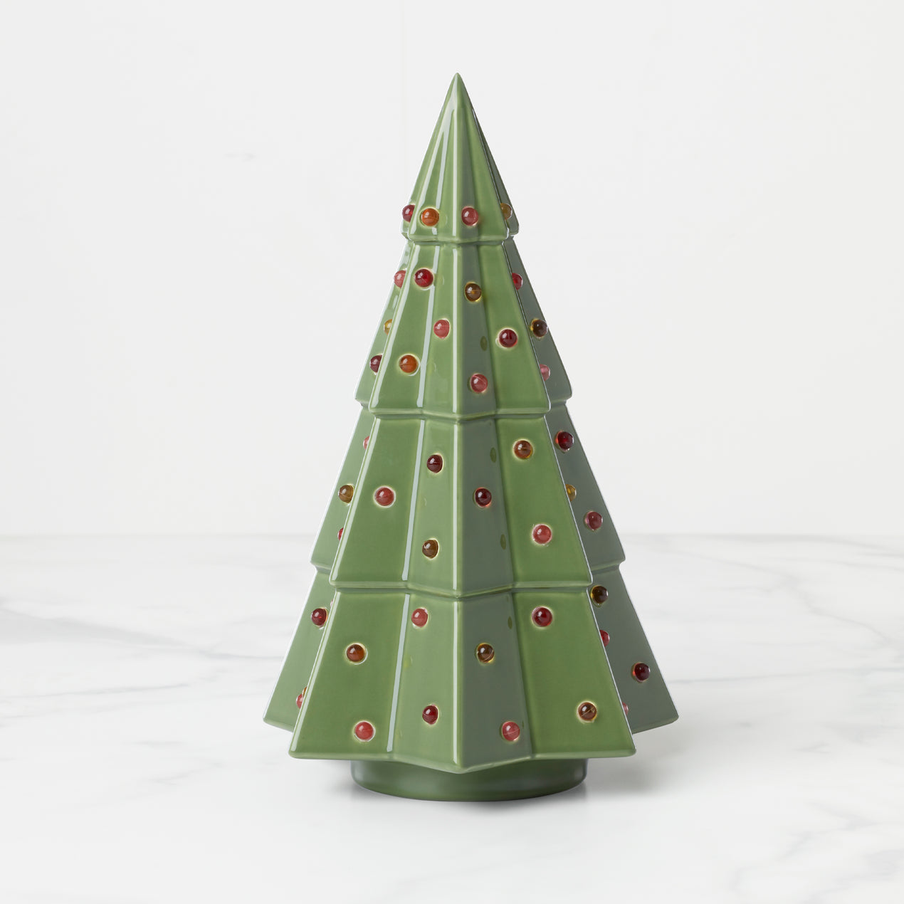 Evergreen Large Lit Tree Figurine – Lenox Corporation