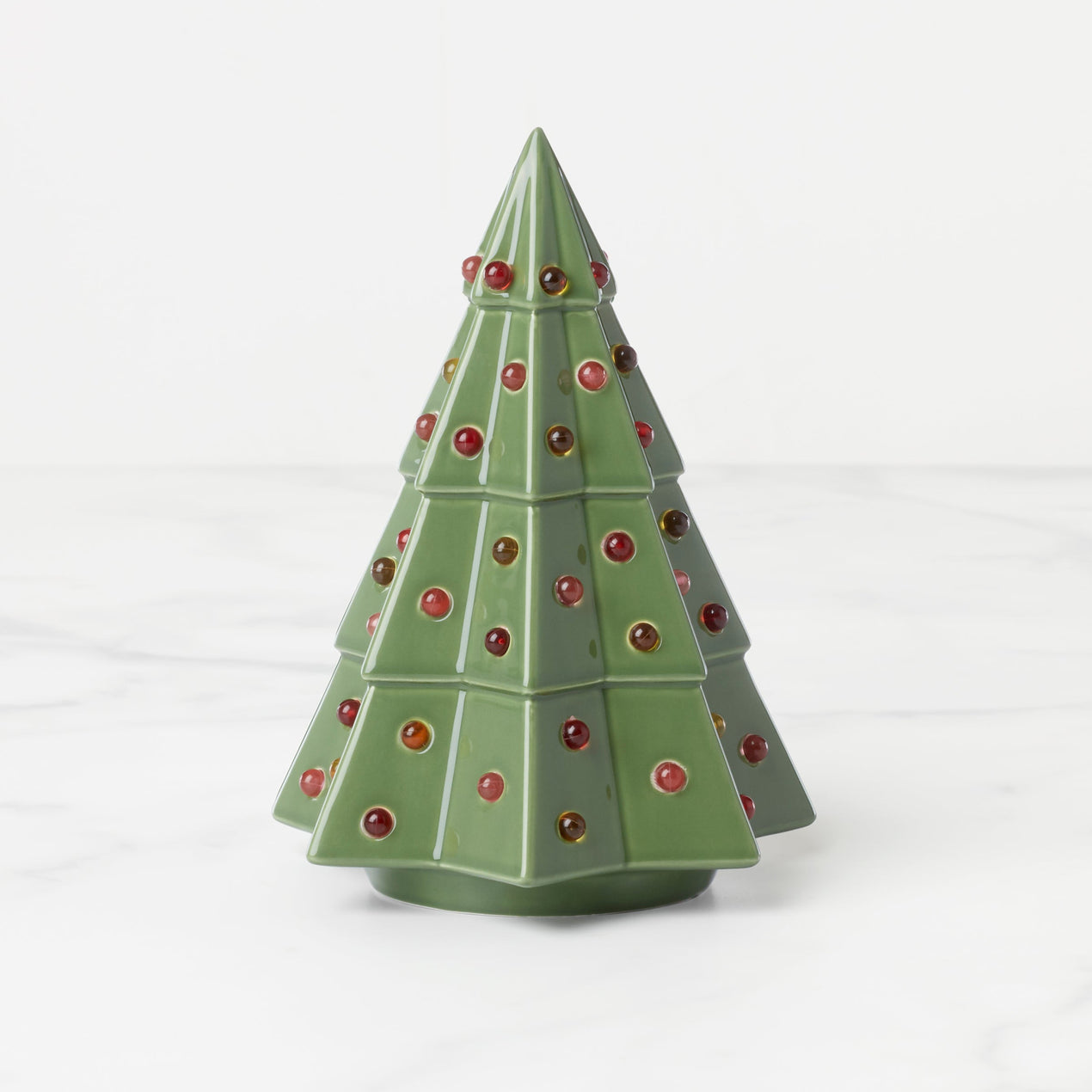 Noël Evergreen Small Lit Tree Figurine – Lenox Corporation