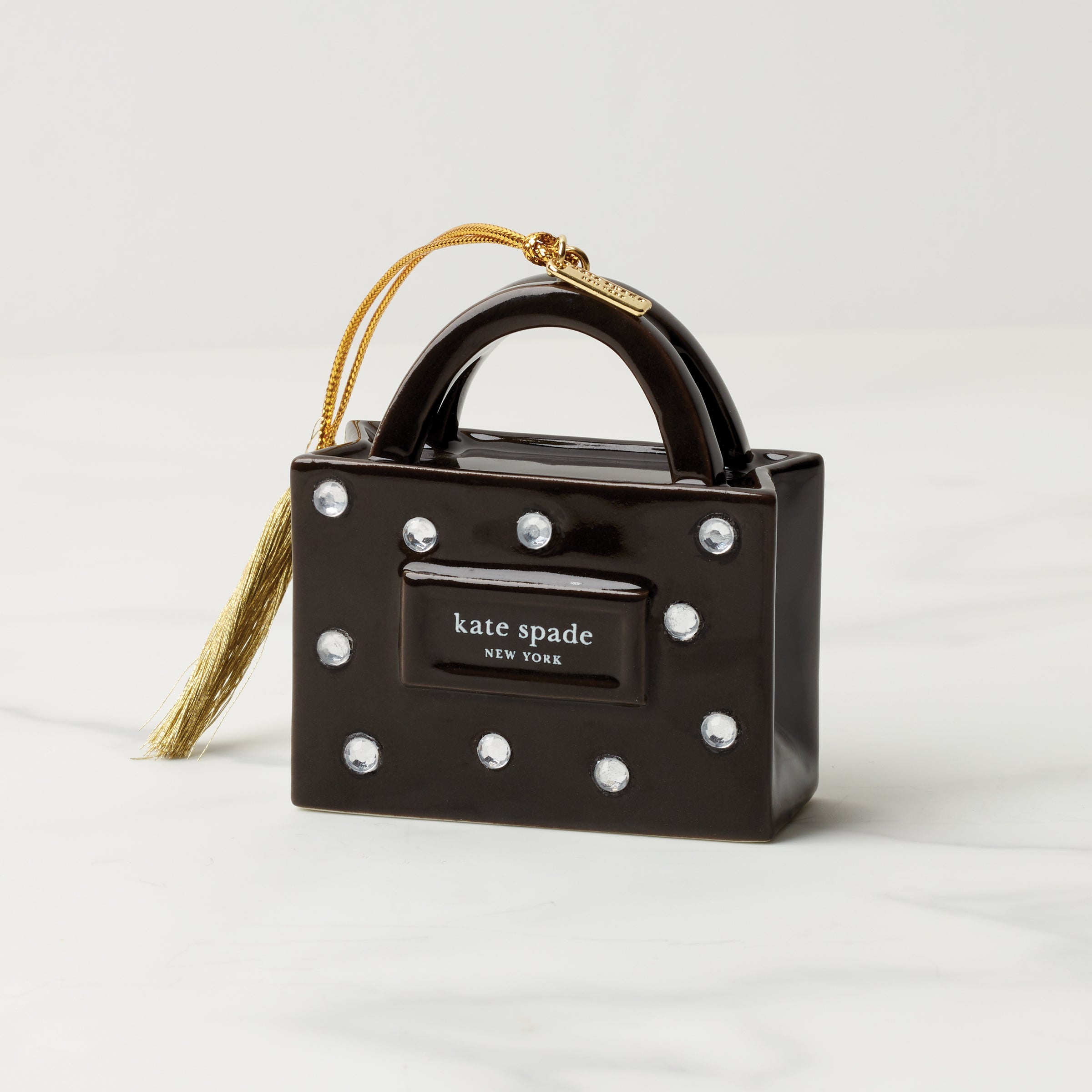 Be Jolly Shopping Bag Ornament – Lenox Corporation Be Jolly Shopping Bag Ornament – Lenox Corporation