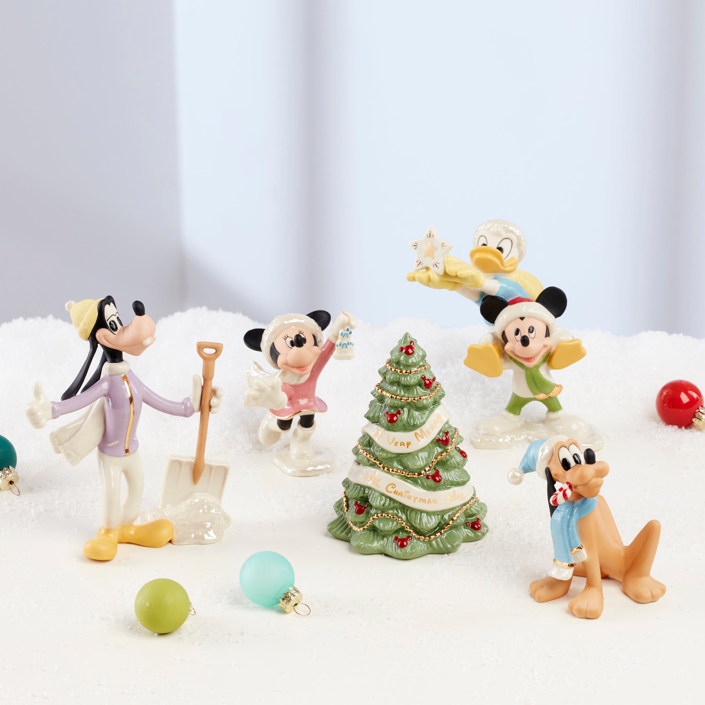 Disney Winter Fun 5-Piece Figurine Set – Lenox Corporation
