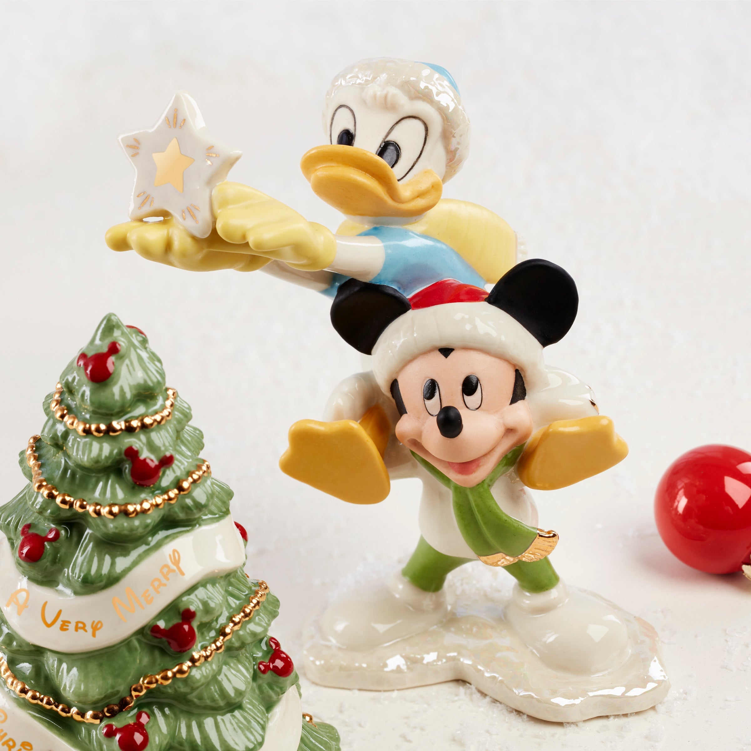 Disney Winter Fun 5-Piece Figurine Set – Lenox Corporation