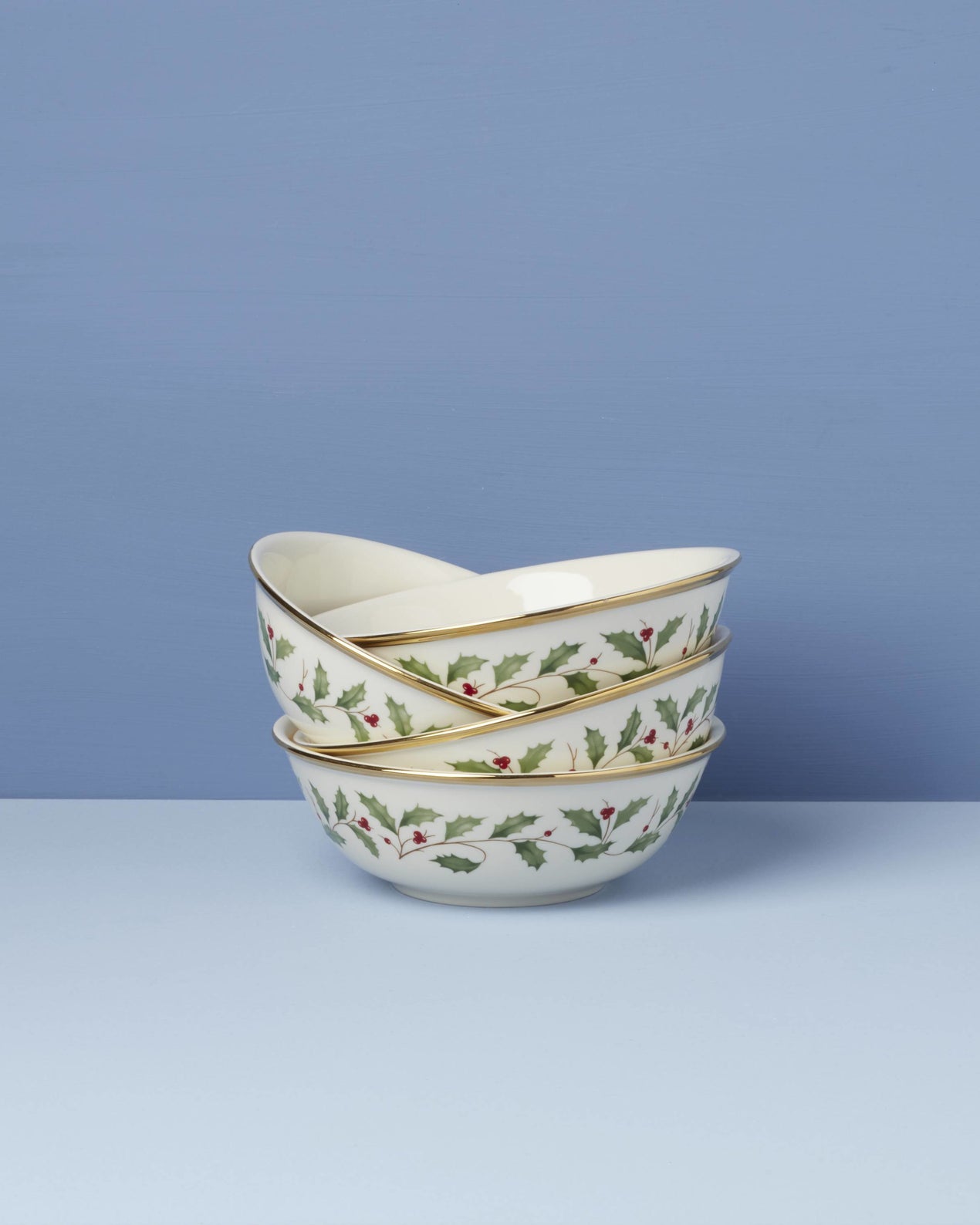 Holiday Place Setting Bowls, Set of 4 Holiday Place Setting Bowls, Set of 4