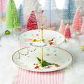 Merry Grinchmas Dinnerware 2-Tiered Server