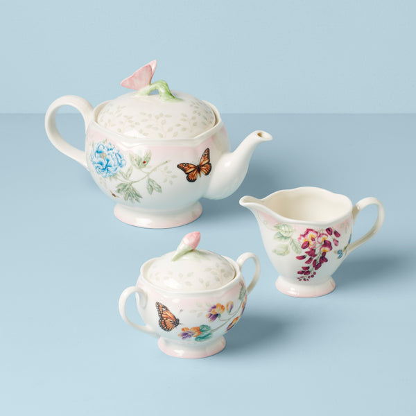 Butterfly Meadow Pink Ombre 5-Piece Tea Set – Lenox Corporation
