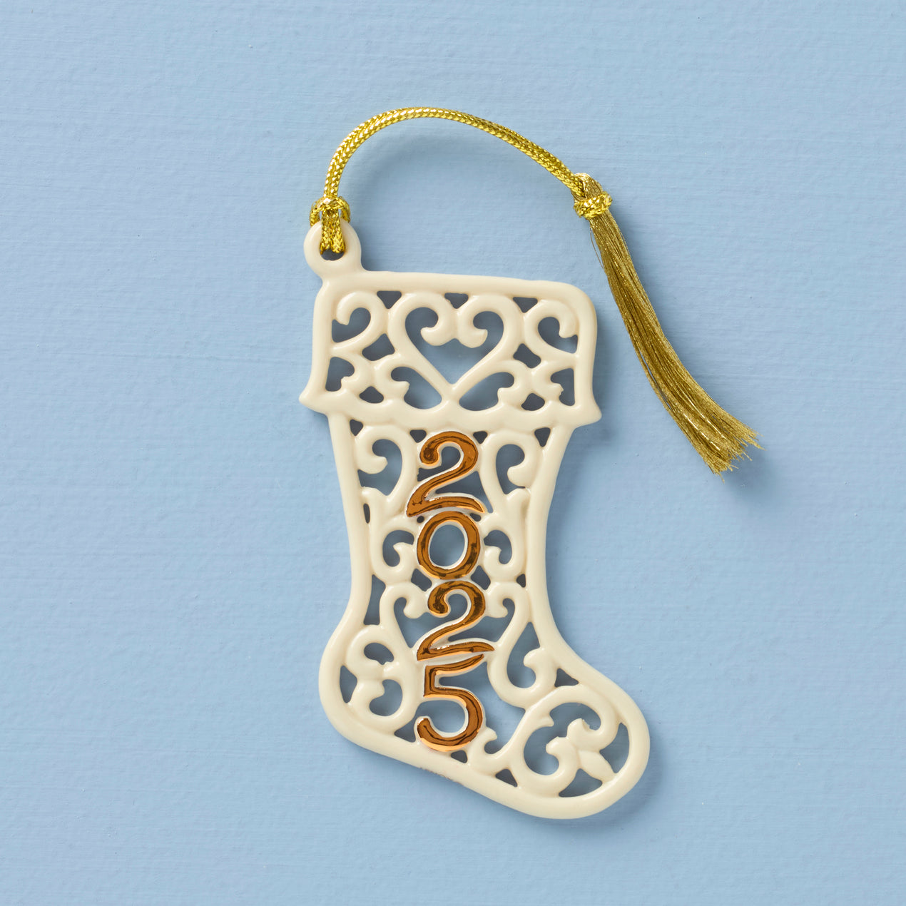 cambridge silversmiths 2025 A Year to Remember Stocking Ornament