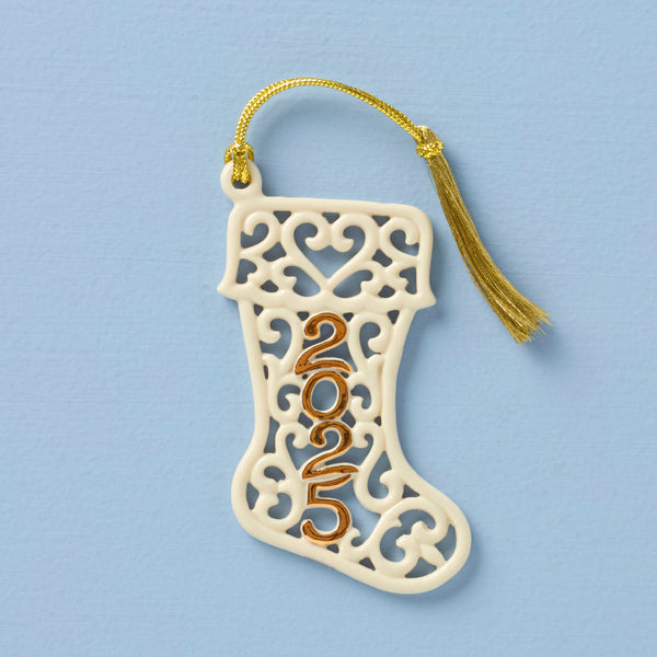 2025 A Year To Remember Stocking Ornament – Lenox Corporation