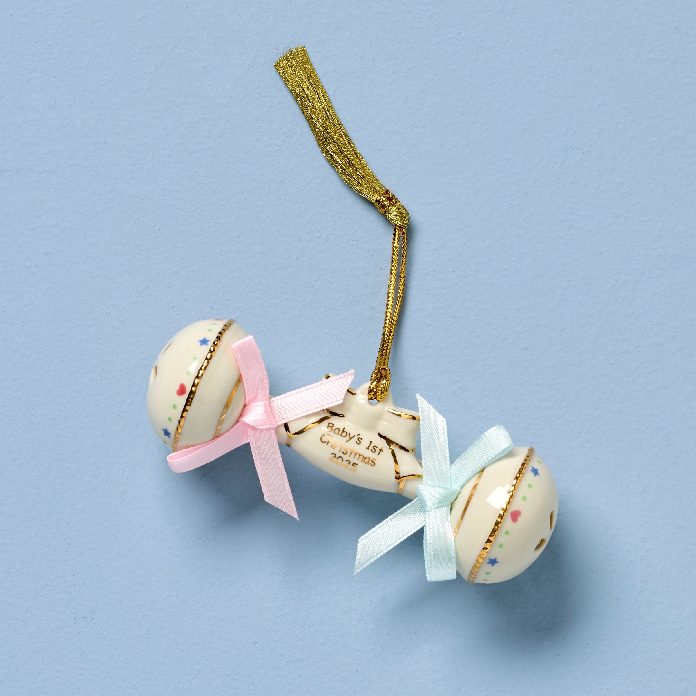 2025 Baby's 1st Christmas Rattle Ornament – Lenox Corporation