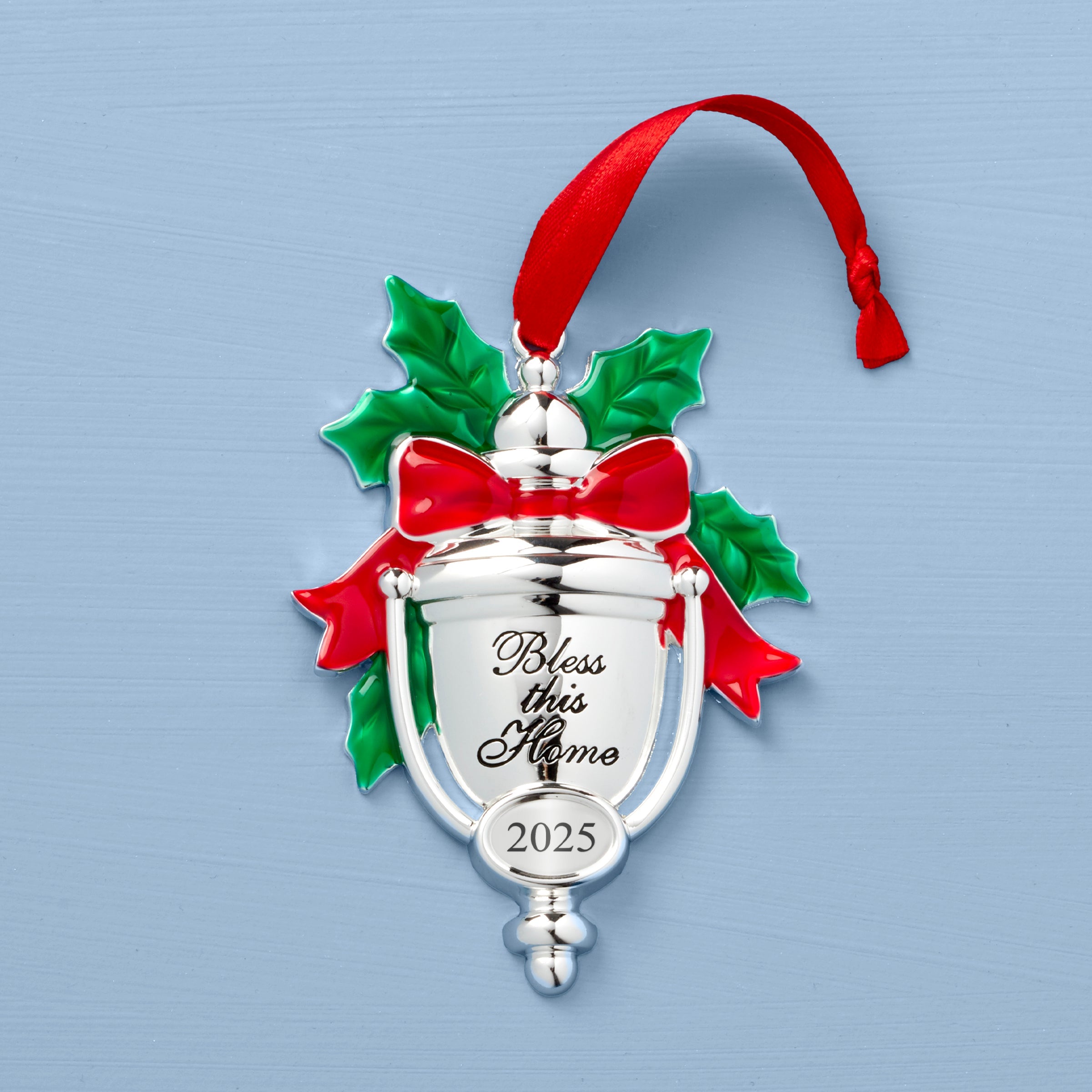 2025 Bless This Home Silverplate Ornament – Lenox Corporation