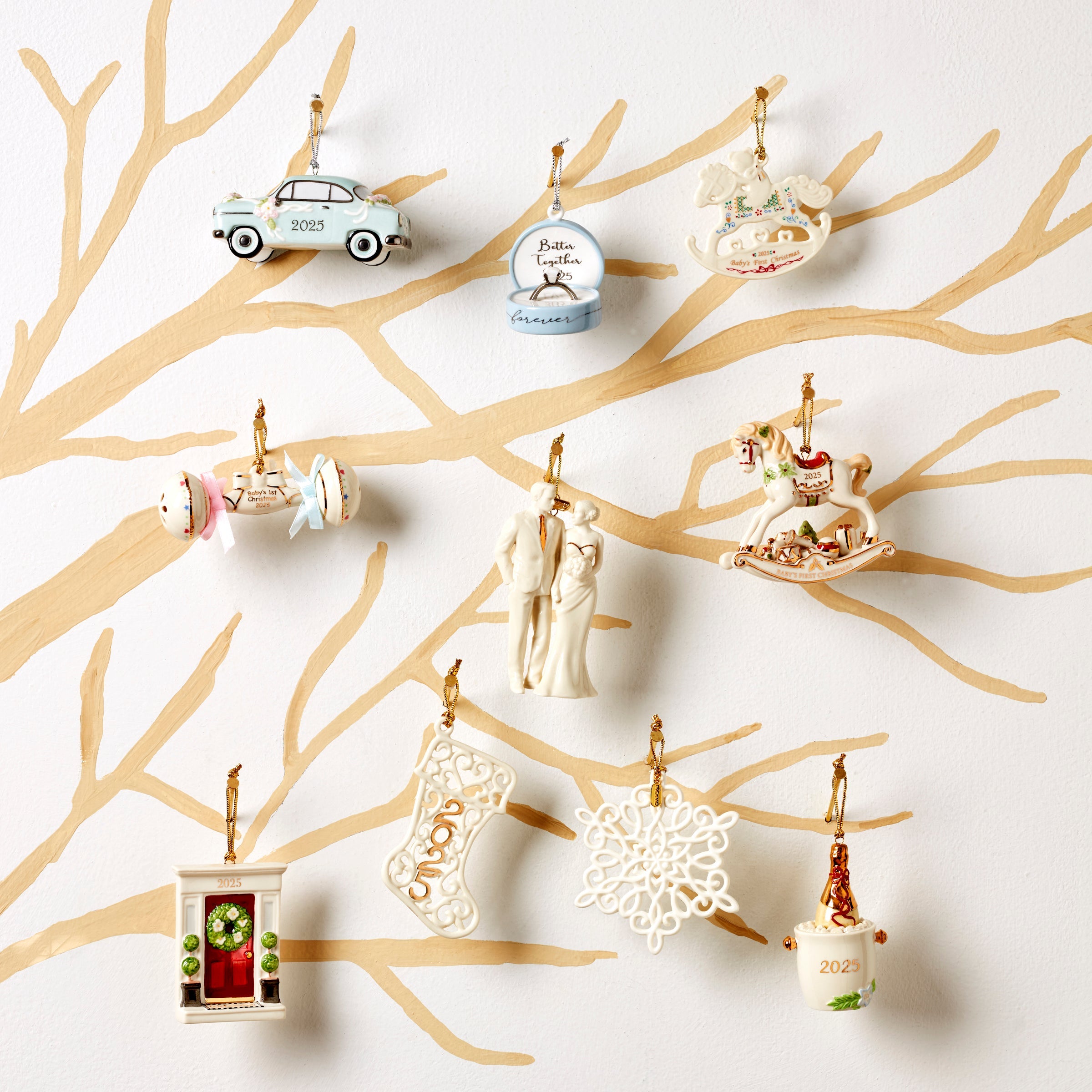 2025 Baby's 1st Christmas Rattle Ornament – Lenox Corporation