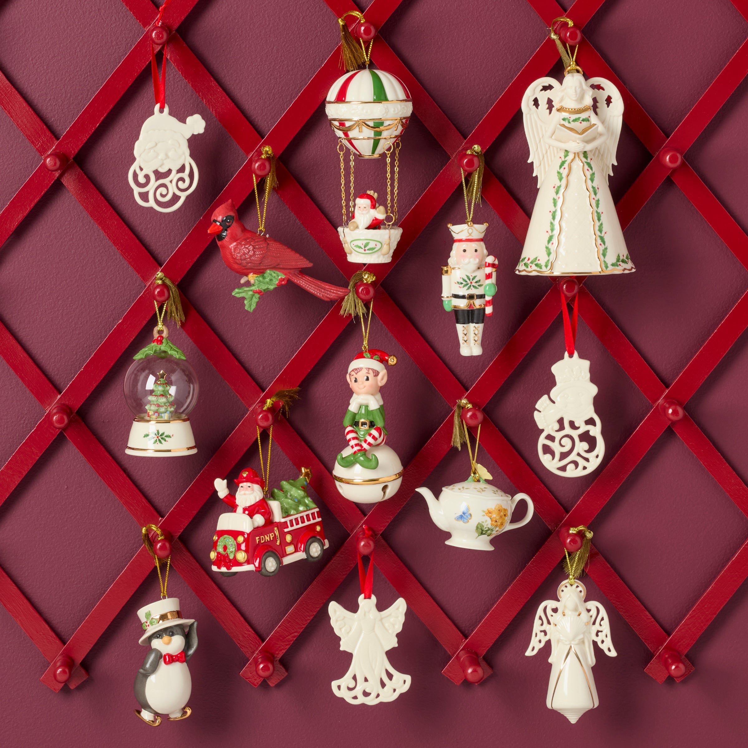 クリスマス☆アニマル Cardinal Ornament – Lenox Corporation