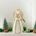 Holiday Angel Bell with Hymns Ornament