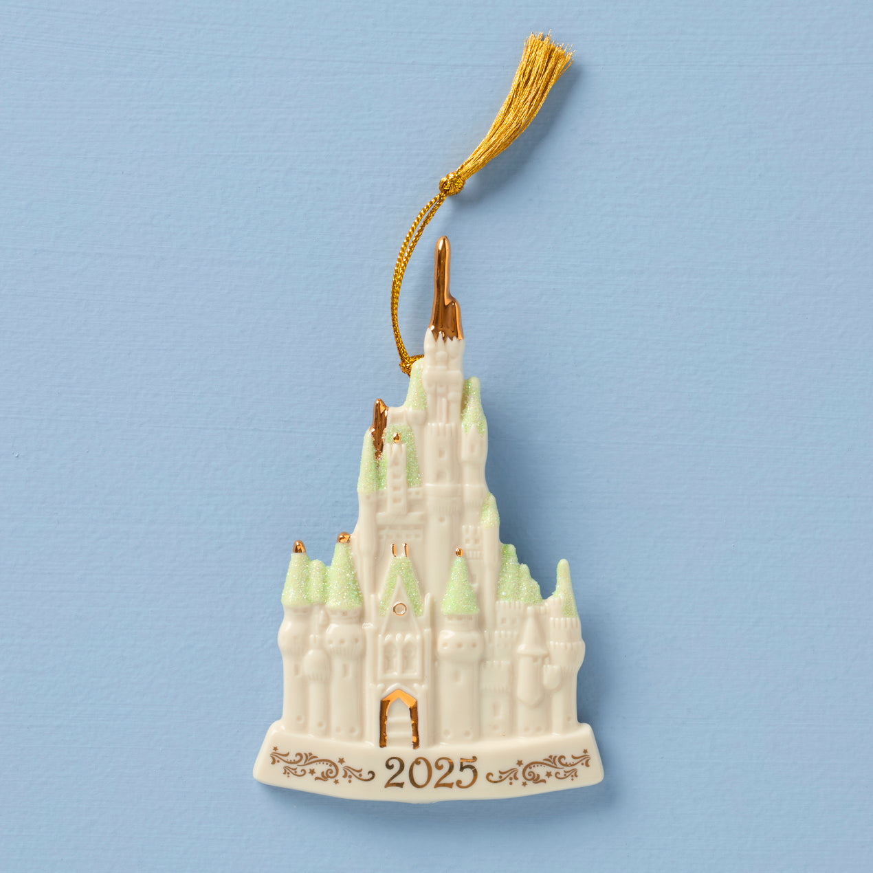 cambridge silversmiths 2025 Cinderella Castle Ornament