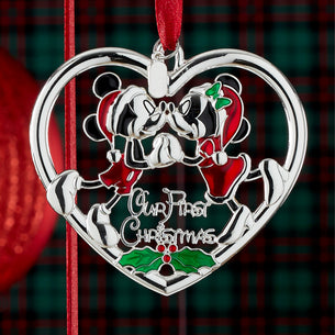 2025 Our 1st Christmas Mickey & Minnie Ornament