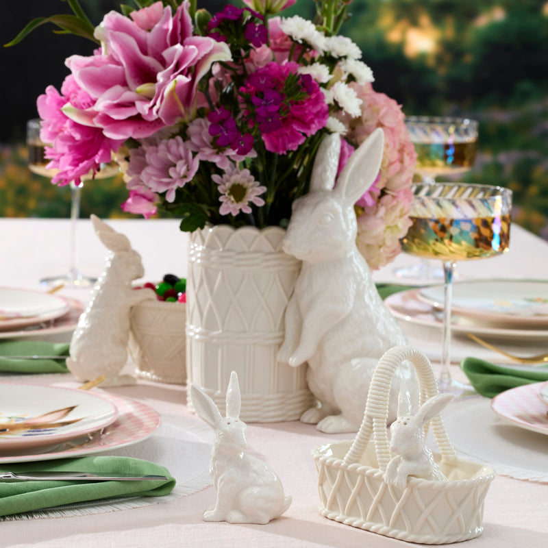 Wicker Creek Bunny Vase
