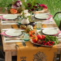 Butterfly Meadow Floral Set of 4 Accent Plates, Green