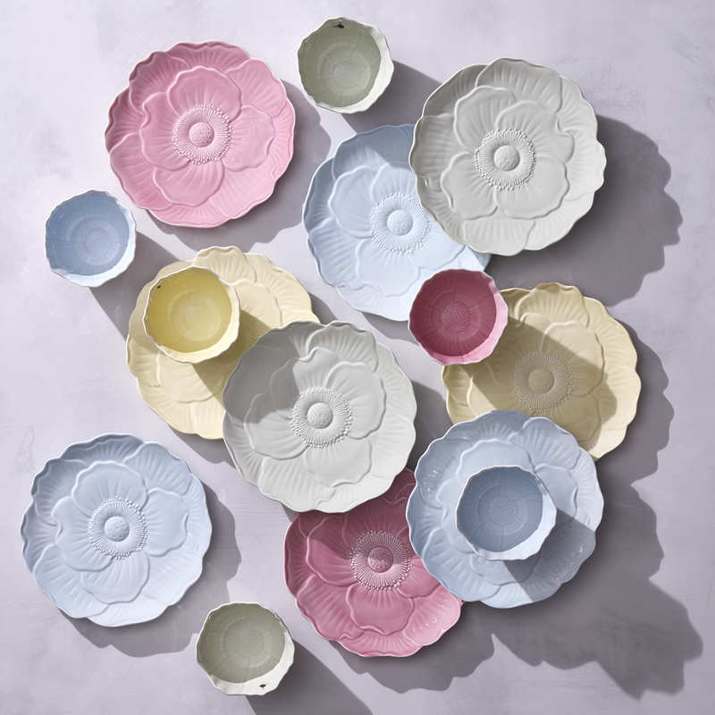 Butterfly Meadow Floral Yellow Accent Plates, Set of 4 – Lenox