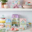 Lenox Village House Canisters, Set Of 3