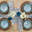 Organic Shades Blue 18-Piece Dinnerware Set