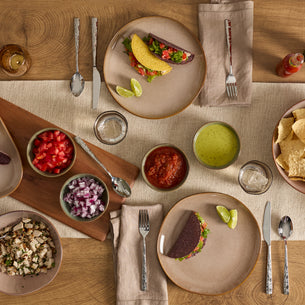 Organic Shades Clay 12-Piece Dinnerware Set