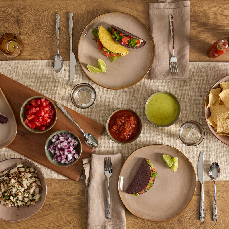 Organic Shades Clay 12-Piece Dinnerware Set