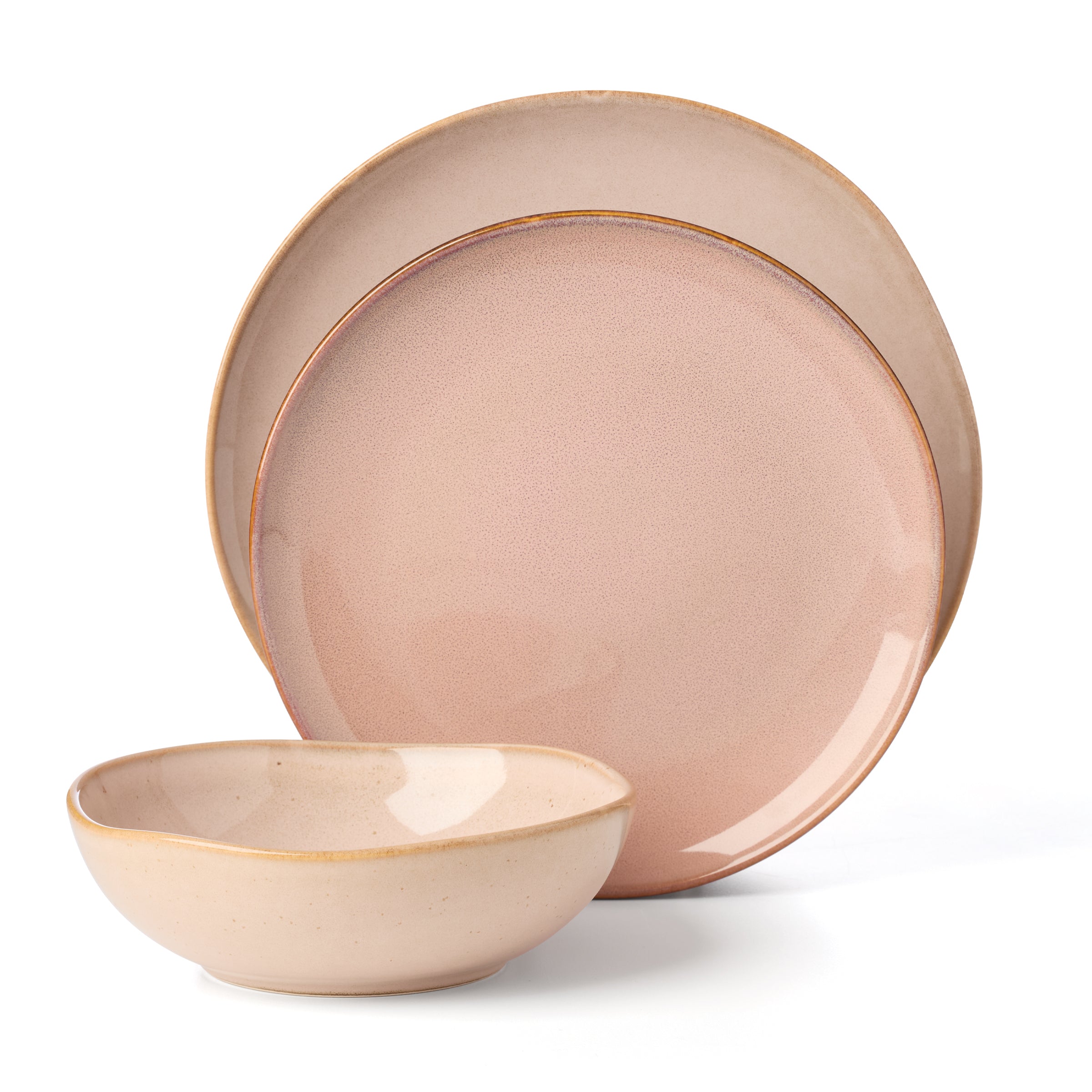 Organic Shades Clay 12-Piece Dinnerware Set – Lenox Corporation