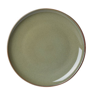 Organic Shades Sage Green 12-Piece Dinnerware Set