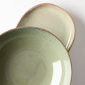 Organic Shades 2-Piece Serving Set, Green